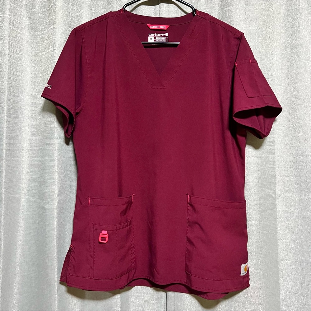 Carhartt Wine Scrub Top